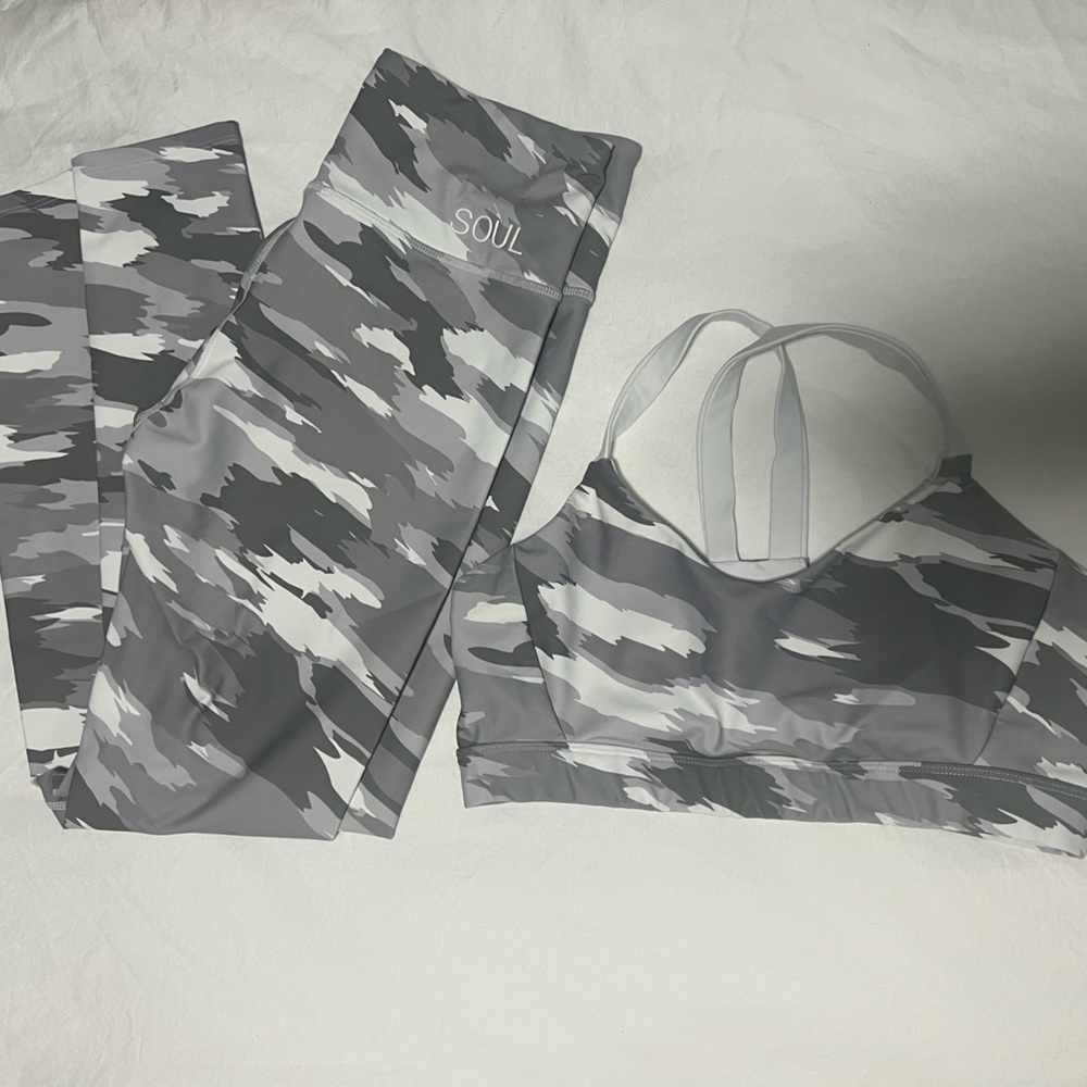 Soulcycle set white camo